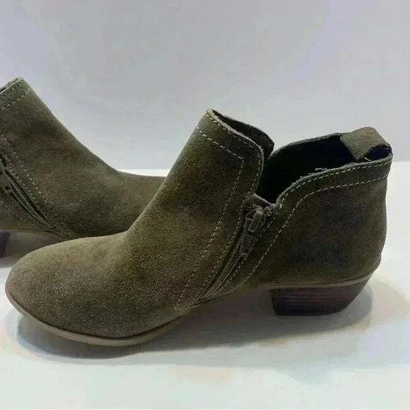 Diba Women's Zip-Up Suede Ankle Booties Brown Size US 6 - Picture 7 of 16